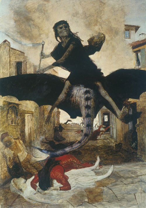 Die Pest (Gemälde von Arnold Böcklin)