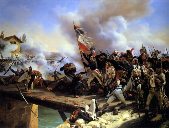 Napoleon während des Italienfeldzuges